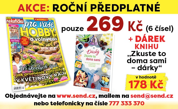 promo předplatného časopisů